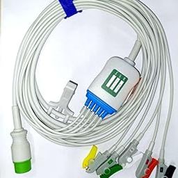 COMEN 12 PIN ECG CABLE 5 LEAD CLIP-30