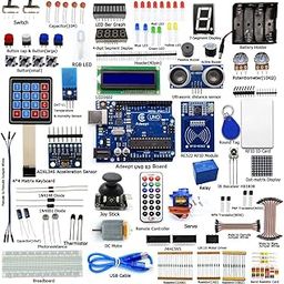 REES52 RFID Starter Kit Compatible with Arduino IDE, Servo, PS2 Joystick, RC522 RFID Module,with C Code,DIY Starter Kit,STEM Kit, Programming Beginner Learning Kit-image-98