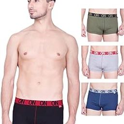 Men's Cotton Boxers (Pack of 4) (Colors May Vary)-image-44
