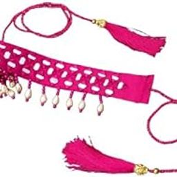 SPARSHMART Small Mirror WorkCloth Fashion Kamarband For Women & Girls (Waist Belt and Belly Chain)-image-14