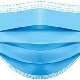 Filixtrue Imported Melt-Blown Fabric Disposable Face Mask with Nose Clip (Blue, Pack of 100)-29