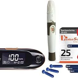 Diabascan Blood Sugar Testing Glucometer Machine with Free 25 Strips, 10 Lancet and Lancing Device, (Result in 7 Seconds), Fast accuracy and Best Results-19