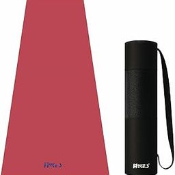 Hykes Yoga Mat 6mm Body Alignment Exercise Mat For Home Workout For Men GymMat For Home Use Alignment Design Yogamat-image-22
