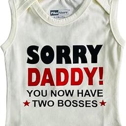Piku Store Sleeveless Hosiery Slogan/Cartoon Print T-Shirt for Baby Boy & Baby Girl-picture-27