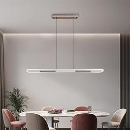 CITRA 1000MM Modern LED Linear Light Chandelier Lighting Lamp Cord Pendant Lamp - Warm White-image-53