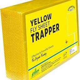 Yellow Fly Sheets for Insects Catch Useful in Garden & Farm for Whitefly, Thrips, Jassids, Pack of 1 (25 pcs).-10