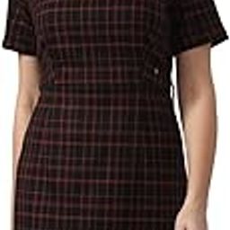 Women's Polyester Blend Classic Knee-Length Dress-image-40