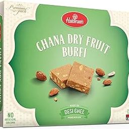 Haldiram's Chana Dry Fruit Burfi, 400g, Indian Sweets Diwali Gift Pack, Made in Desi Ghee-image-18
