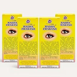 Radha Prakash Ayurvedic Eye Drop, Perfect Solution for Dryness, Redness, Itching, Useful for Work on Computer and for Late Night Study with Ingredients Lemon and Pure Honey 35gm (Pack of 4)-16