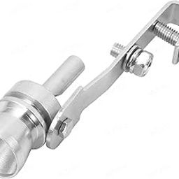 MIZZEO Universal Car | Exhaust Turbo Simulation | Whistle | Sound Pipe | Blow Valve Simulator | Whistler (Silver-M) Compatible with Hyundai i-20 Elite (Type-I) 2014-2018-21