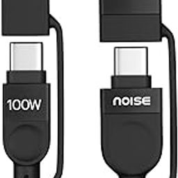 Noise Power Series Braided Cable 1m 4 in 1 - Magnetic Black-24