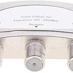 Club Bollywood®FTA Switch 2X1 DiSEqC Satellite Dish for FTA Receiver 2 in 1 Multi LNB LNBF |Consumer Electronics | TV Video & Home Audio |1 Piece 2X1 Diseqc Switch-10