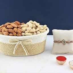 SFU E Com Dry Fruit Hamper For Rakshabandhan Gift | Dry Fruit And Rakhi For Brother | Dry Fruit Basket Hamper | 198-image-88