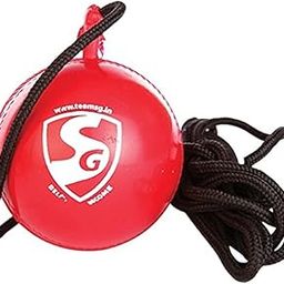 SG Iball Synthetic Cricket Ball (Red) - Pack of 2 Standard Size-image-2