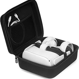 Gear VR Case Travel Storage Carrying Protective Bag for Samsung Gear VR/Oculus Go Virtual Reality Headset Gamepad Game Controller Kit-image-22