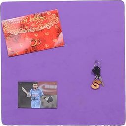 ABV Traders Equitable Photo Display Foam Pin Up Bulletin Board/Wall Hanging for Home (1.5 X 1.5 ft, Purple)-21