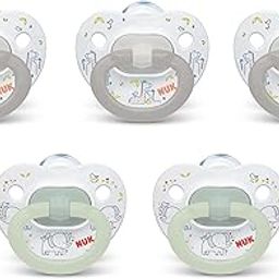 NUK Orthodontic Pacifiers, 0-6 Months, 5-Pack-picture-25