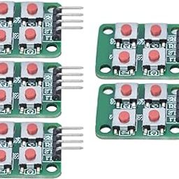 5PCS 2x2 Scan Buttons Matrix Keyboard Module 4 Keypad Module Push Button Switch Module for Electrical Control-30