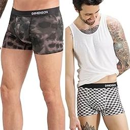Regular Fit Printed Trunks for Men Pack of 2| Mircromodal, Elastane Fabric, Anti-Bacterial and Microfibre Waistband-picture-13
