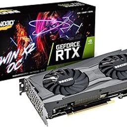 Inno3D pci_e_x4 NVIDIA GEFORCE RTX 3070 Twin X2 OC LHR 8GB GDDR6 256-bit PCI-E 4.0 X16 Gaming Graphics Card - N30702-08D6X-171032LH-9