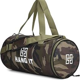 Army Print 20 L Hand Duffel Bag ll Gym Duffle Bag ll Sports Bag - Green - Regular Capacity-image-67