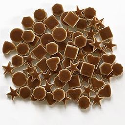 Sai Mosaic Art Ceramic 15mm Mixed Shape Honey-image-45