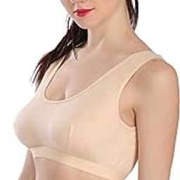 Women's Cotton Non Padded Non-Wired Sports Bra-image-27