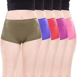 SunFlux® Boyshort Panties Women's Soft Underwear Briefs otton Women's Boyfriend Shorts-picture-17