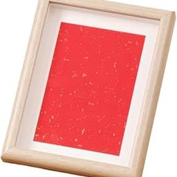 THE STYLE SUTRA Wood Picture Frame Tabletop Display Wood Art Frame for Desk Apartment Office Oak Color-image-35