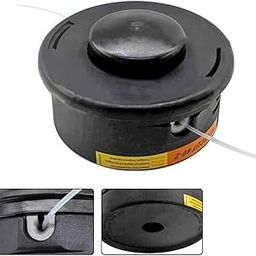 Universal Trimmer Head for String Trimmers, Black, Bump Feed Line Replacement – Durable Lawn Care Accessory-12