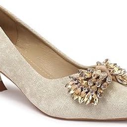 Women Pointed Toe Kitten Heel Pump Slip On Ballerinas Exclusive Tie DFA-115-picture-10