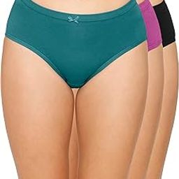 Inner Elastic Cotton Hipster Panty Pack- Pack of 3-picture-34
