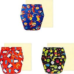 Dumbledo Elite Cloth Diaperwith Magical Soaker (Pack of 3) | Snug Fit | Reusable & Washable | Easy to Clean | Everyday Diapering Essential | 3 Months – 3 Years | Unisex Baby-picture-15