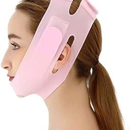 Sutroku Silicone Face Lift Up Belt – V Line Face Slimming Mask for Cheek Lift, Double Reducer, Skin Tightening Band for Men & Women (Multicolor Pack of 1)-image-27