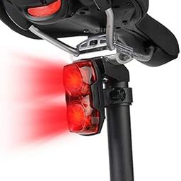 Inditradition Bicycle 2-in-1 Flash Tail Light | Inbuilt 2 Laser & 5 LEDs, Multi-Functional 7 Modes (Red)-22