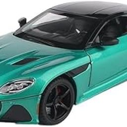 AHTUW Kids Play 1:24 Astorn Martin Die Cast Model Metal Car Pull Back Action Opening Doors with Realistic Engine Sound Lights Toy Vehicle Cars Gift for Boys - Green-image-75