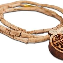 MAYAPURI Unisex-Adult Adults Unisex Original Tulsi Kanthi Mala With Engraved Design Radha Pendant (Locket) Tulasi Mala Or Holy Basil Wooden Necklace For Neck (Pack Of 1)-image-57