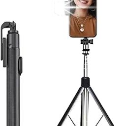 RUSKIN Selfie Stick Tripod Stand with Bluetooth Remote and Flash | 170cm Long Tripod for Photography, Video Shoot, Selfies & Travel | Portable & Extendable-7