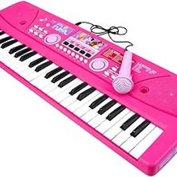 Kriiddaank Princess Keyboard Piano 500 - Battery Operated, Musical Note Sounds, Portable and Early Leaning for Kids | Fun & Educational Toy for Kids | Safe, Engaging & Interactive Play-picture-21