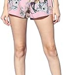 berrylush Women Printed High-Rise Elastic Waist Front Tie-Up Regular Shorts-picture-31