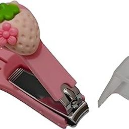 Radiance™ Safe & Gentle Kids Nail Cutter| Easy-to-Use Baby Nail Clipper for Tiny Fingers with Cover (Random Design, Pack of 1)-85