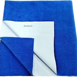 Soft & Waterproof Baby Dry Sheet/Bed Protector – Reusable Bed Underpad & Pee Pad for Kids, Adults & Elderly – Large (140 x 100 cm), Royal Blue-image-78