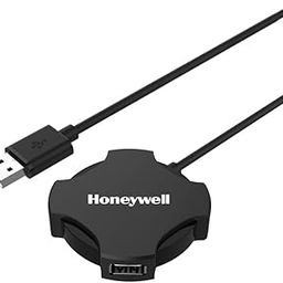 Honeywell 4 in 1 Ultra Slim USB Hub 2.0,1.2Meter(4 feet) Cable, with a Transfer Speed of 480MBPS, Universally Compatible with All USB PC Speaker Laptop Hard Drive Keyboard Printer Pen Drive-14
