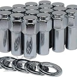 Cragar SST Mag Lug Nut 12mmx1.5 with Center Washer Set of 24 Pcs-16