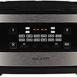 SHARP Automatic Electric Cooker 5 Litres, I JAPAN TECHNOLOGY I Multi Cooker I Pressure Cooker I Pasta Cooker I 12 Auto Menus with Temperature Control I Dual Pot with Independent Control I KN-TC50VI-SL-image-61