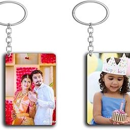 Custom Photo Keychain, Single-Sided Picture Print, Personalised Couple Gift-picture-18