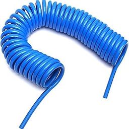 AASONS 6mm OD x 4mm ID x 10 Meter Long Polyurethane Flexible Pneumatic Pipe PU Coil Helical Spiral Tube Spring Hose | Industrial Use Air Compressor Recoil Tubing-image-81