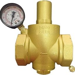 Dn 50 2" Brass Water Prëssure Regulator Välve With Gauge| Pressure Reducing Valve 2"| Pressure Control Vale| Water Pressure Reducer Valve| Pressure Relief Valve 2" - SOLTAIREJACO ™-picture-27
