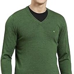 monte carlo Men's Wool V-Neck Modern Sweater-picture-48