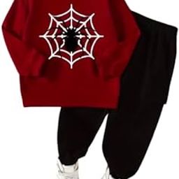 Cotton T-shirt and Jogger Set for Baby Boys & Baby Girls, Printed Full Sleeves Clothing Set for Kids-image-81